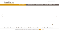 Desktop Screenshot of kreutz-partner.de